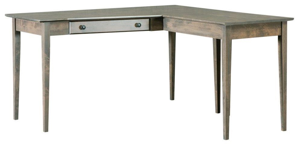 Amish Traditions Modular Home Office L Shape Table Desk with
